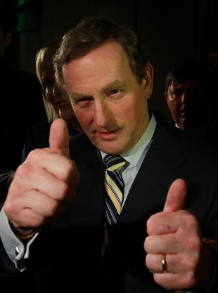 That's MR Enda Kenny to you
