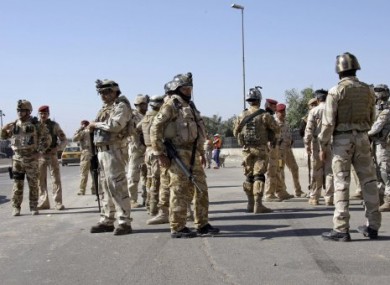 File photo of Iraqi security forces.