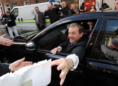 Just three of the current cabinet - Enda Kenny, Eamon Gilmore, and Alan Shatter - will have state-supplied cars from May 1 onward.