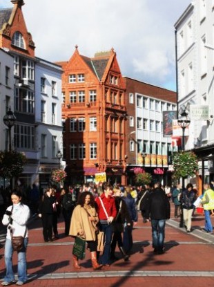 Dublin (pictured), Portlaoise and Galway will see jobs boosts.