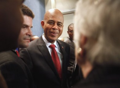 Haiti's president-elect, Michel Martelly.