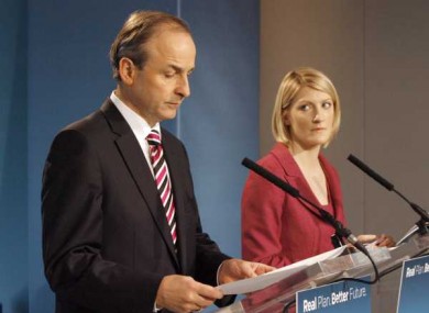 Averil Power (right) will be one of at least two Fianna Fáil women to win election to the Seanad.