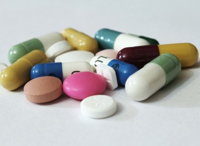File photo of unidentified medicines.