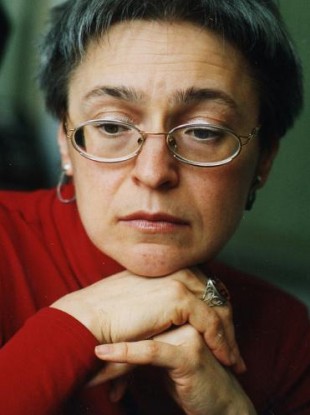 File photo of murdered investigative journalist Anna Politkovskaya.