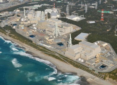 File photo from February 2011 of the Hamaoka power plant.