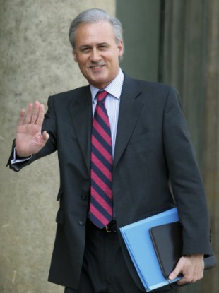 File photo dated 24 March, 2010, of the newly-appointed junior minister Georges Tron.