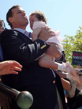 Unfortunately, Santorum's daughter Isabella doesn't think much of his presidential bid.