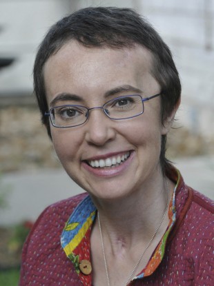 Gabrielle Giffords in a picture posted to her Facebook on Sunday.