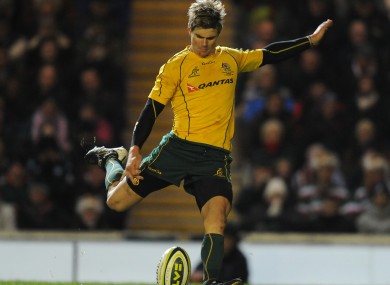 Injuries have forced fly-half Barnes to take a break from rugby.