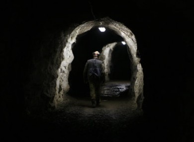 File photo of a uranium mine.