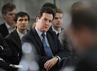 George Osborne has welcomed the cut to Ireland's bailout interest rate - and has cut the rates applied to the UK's bilateral loan.