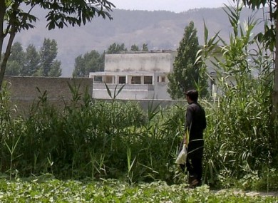 The compound in Abbottabad, Pakistan, where Bin Laden was found and killed.