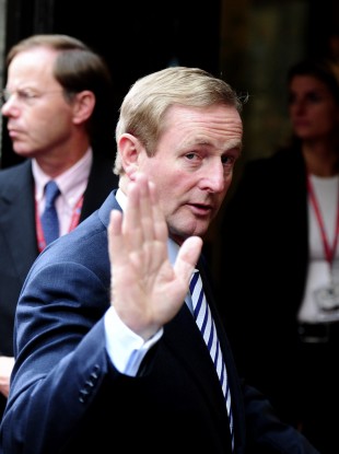Not going: The Taoiseach will visit his children instead.
