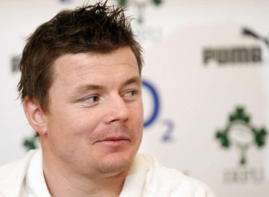 Brian O'Driscoll will be among the players appearing tomorrow.