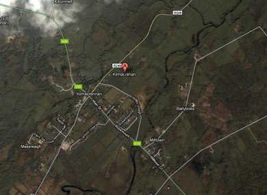 The raid took place in the Kilmacrennan area of Donegal