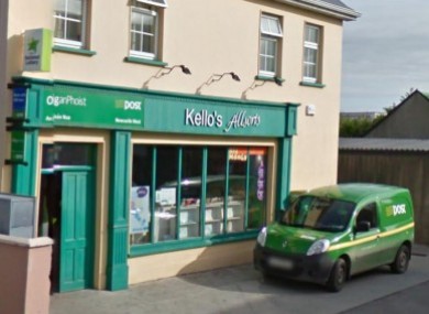 File photo of the family post office in Newcastle West, Co Limerick