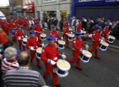 File photo of an Apprentice Boys march.