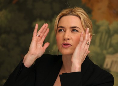 Winslet pictured in New York in March