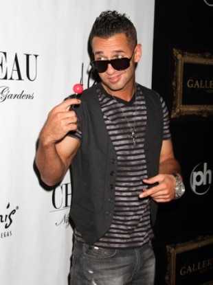 Mike 'The Situation' Sorrentino photographed in Las Vegas recently.