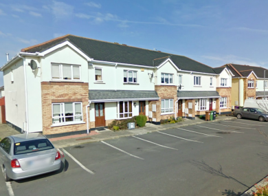Castleford Close in Swords, where a man's body was discovered before midnight last night.