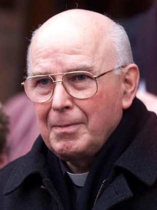 Former Bishop of Derry, Dr Edward Daly.