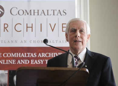 File photo of Labhrás Ó Murchú from 2010.