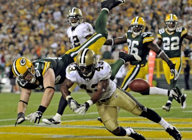The season began yesterday with the New Orleans-Green Bay game.