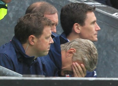 Wenger's team have endured a difficult start to the season.