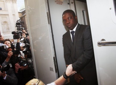 Trader Kweku Adoboli, 31, who has been charged over alleged rogue trading at UBS.