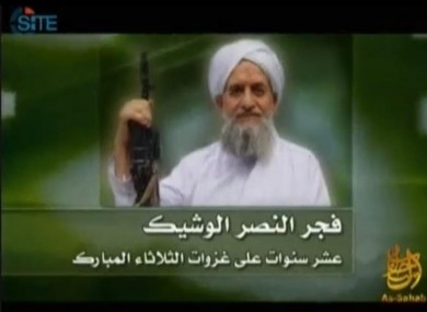 Al-Qaeda leader Ayman al-Zawahri