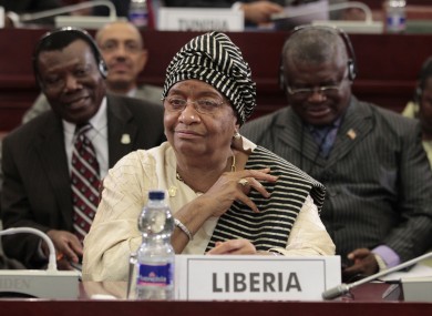 Liberian president Ellen Johnson Sirleaf is one of three recipients of this year's Nobel Peace Prize.