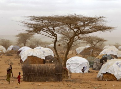 An August 2011 photo of part of the refugee camp in Dadaab, Kenya.