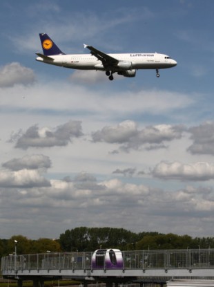 A Lufthansa Airlines plane