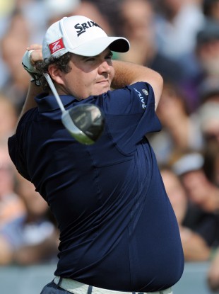 Shane Lowry: nice touch for a big lad.