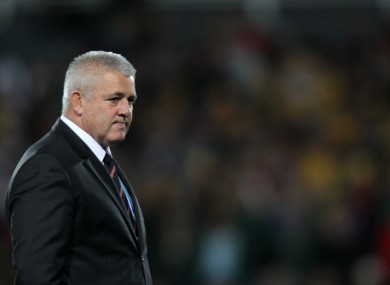 Gatland's current contract runs out in 2015.