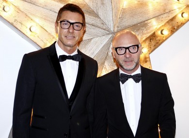 Stefano Gabbana (left) and Domenico Dolce could each face three years in jail if they are convicted of tax evasion charges.
