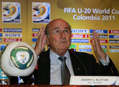 Blatter has upset some people with his latest remarks.
