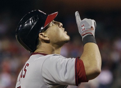 Washington Nationals' Wilson Ramos.