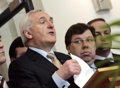 The pensions of former Taoisigh Bertie Ahern and Brian Cowen are being cut by around €80 a week under the government's new regime.