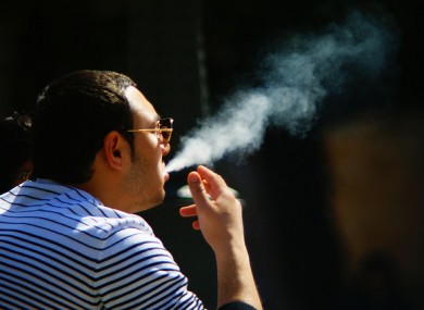 Sales of cigarettes have dropped during the recession