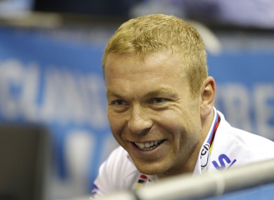 Chris Hoy: not a Premier League referee.