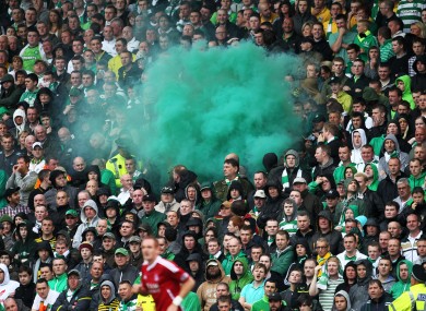 A file photo of Celtic fans.