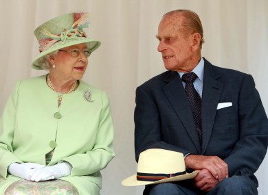 Prince Philip pictured with the Queen earlier this year