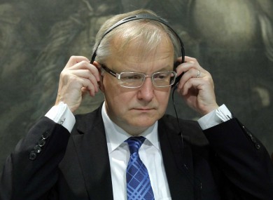Olli Rehn: the European Commission has today approved a six-month extension to the Irish government's bank guarantee scheme.