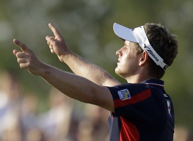 Donald has become the first golfer to win the US and European money lists in the same year.