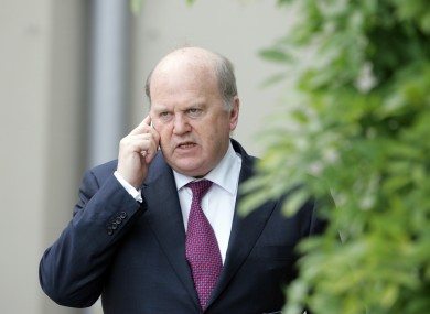 Minister for Finance Michael Noonan will be expected to participate in the talks.