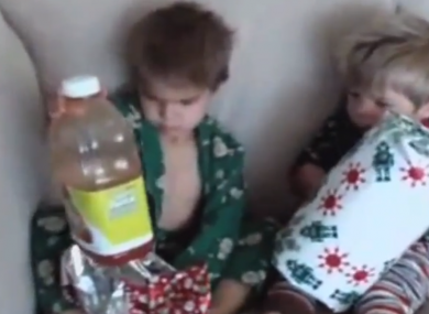 Tomato juice: not a great gift idea.