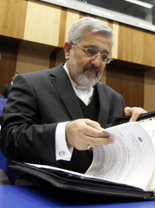 Iran's Ambassador to the International Atomic Energy Agency, IAEA, Ali Asghar Soltanieh