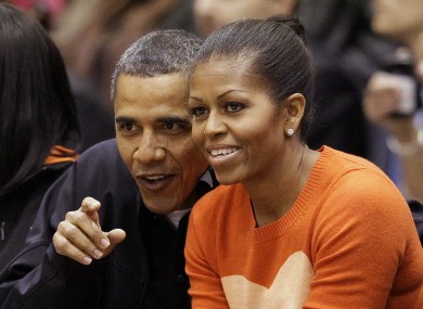 Michelle Obama: not a sideline reporter.