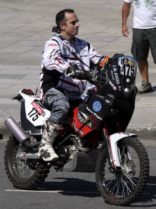Boero was making his second appearance in the rally.